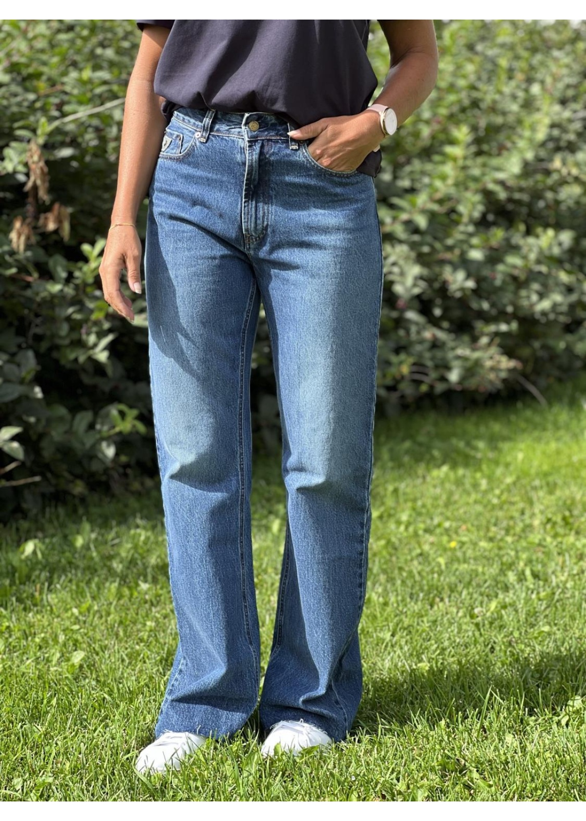 Lois Ninette Raw Jackson Veined jeans