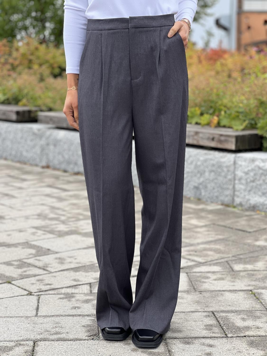Copenhagen Muse Tailor pant grey melange