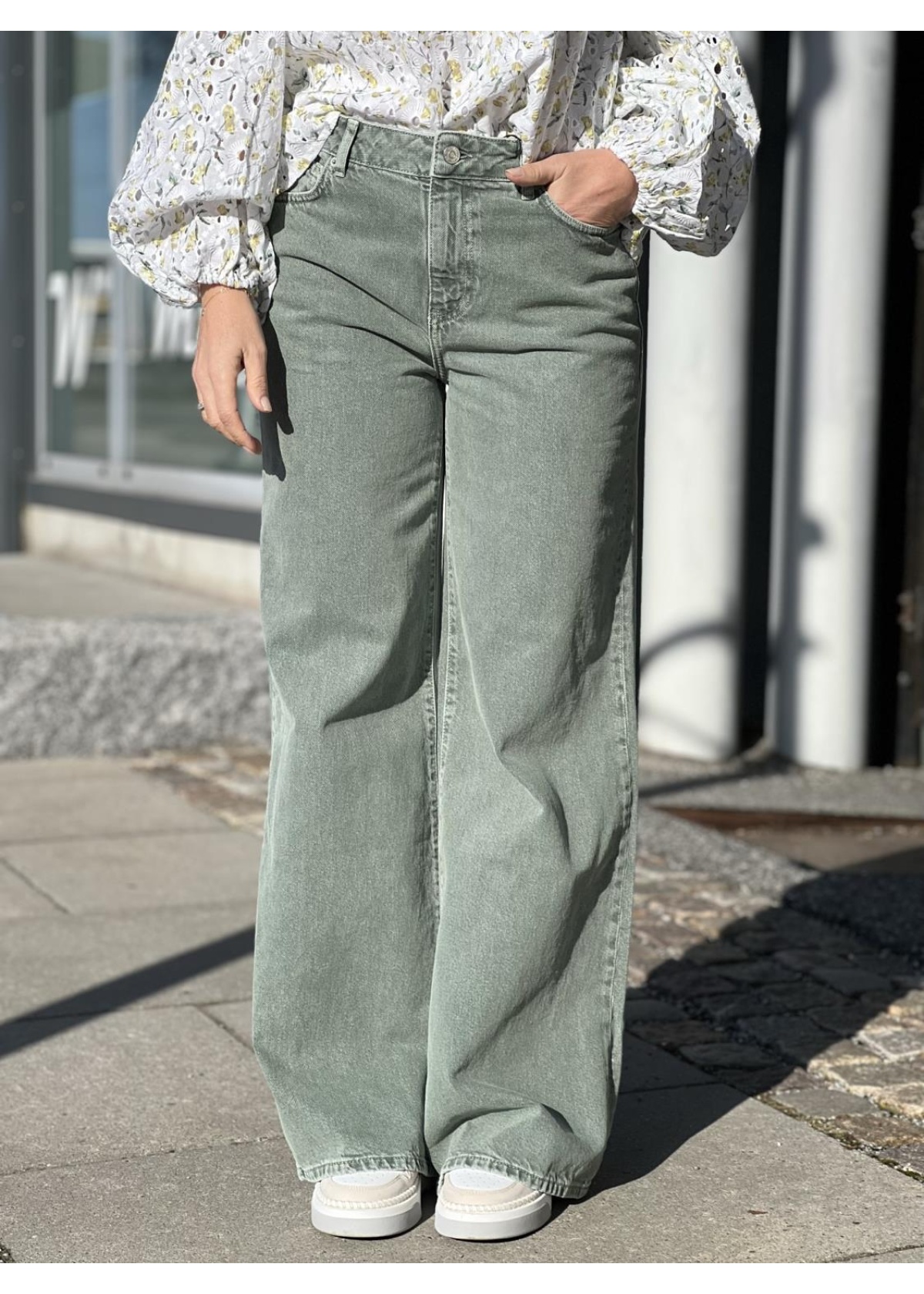 Camilla Pihl Taylor jeans sea green