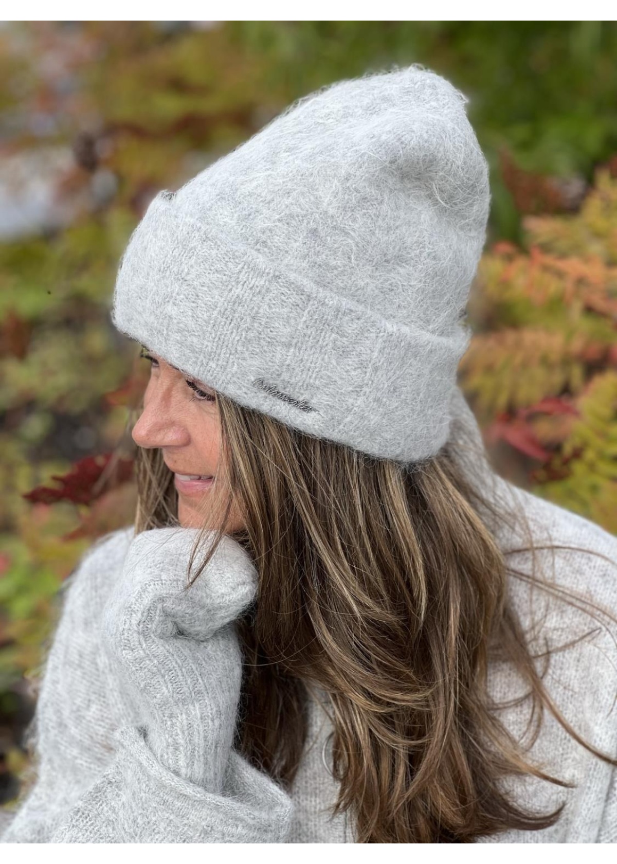 Holzweiler Erica Fluffy Beanie Lt.Grey