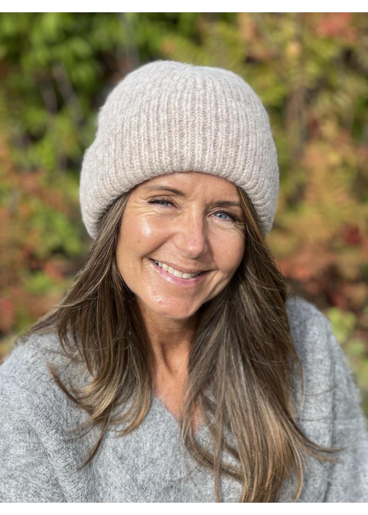 Camilla Pihl Ayla beanie light taupe