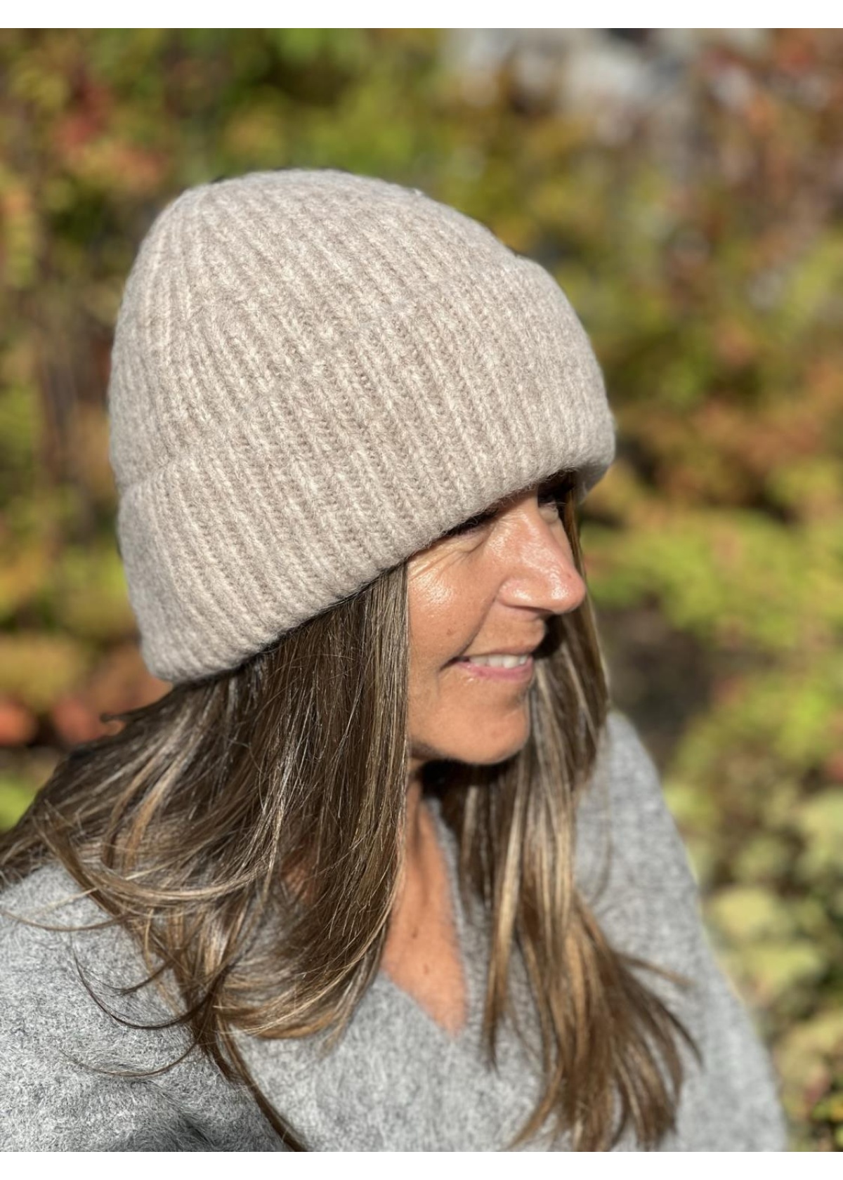 Camilla Pihl Ayla beanie light taupe